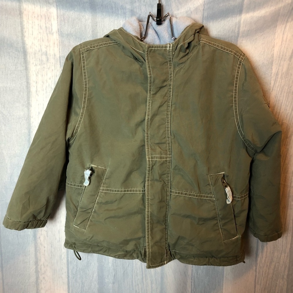 MINI BODEN  Hooded Fleece Lined Anorak Coat Jacket